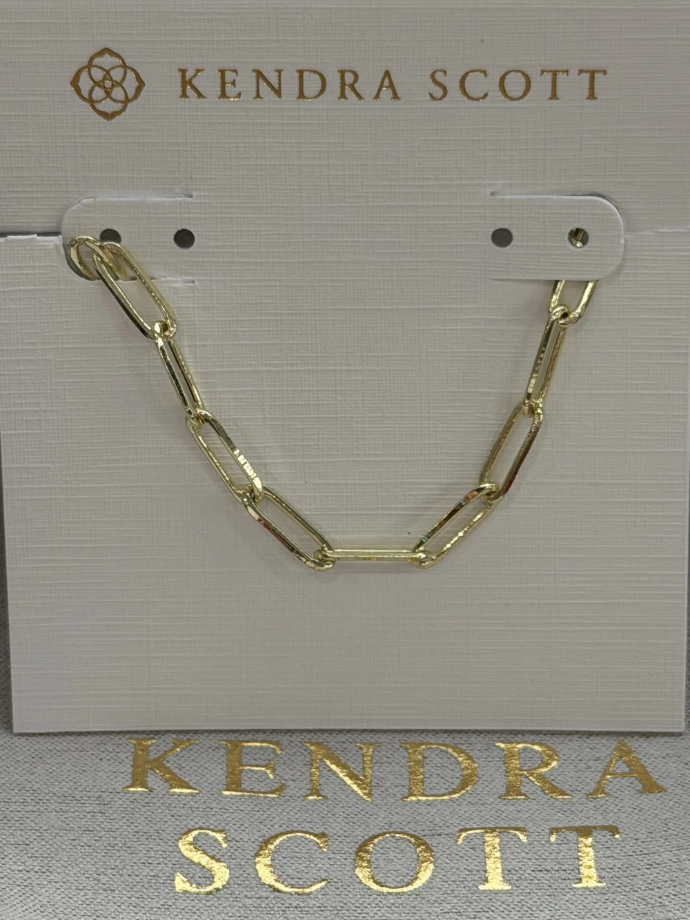 Kendra Scott gold necklace